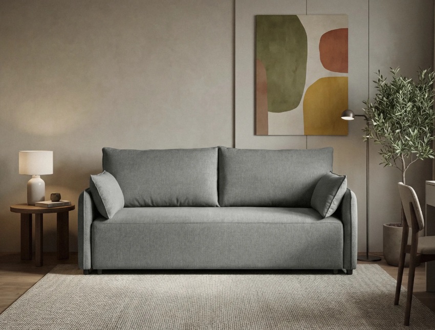 Sofá-Cama Deslizante/Abatible