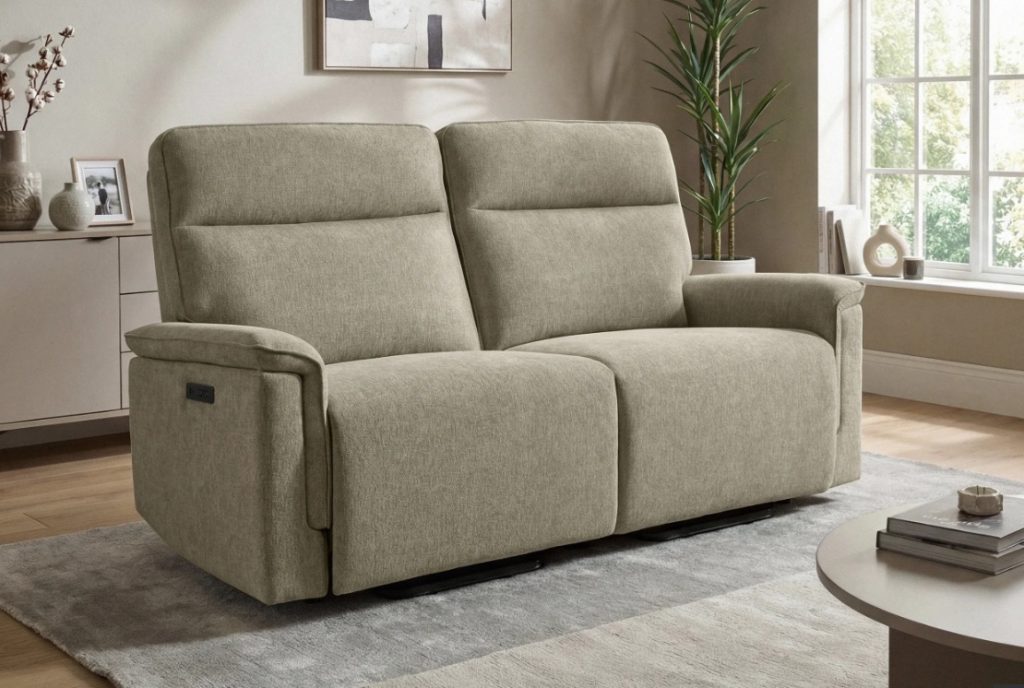 Sofá 3 Plazas Relax + Power-Lift Cabezal Reclinable