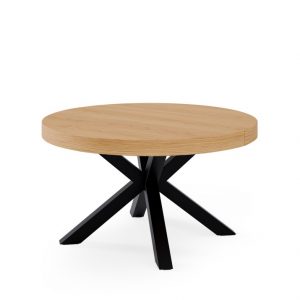 Mesa ext. MILDRED 100 roble/negro
