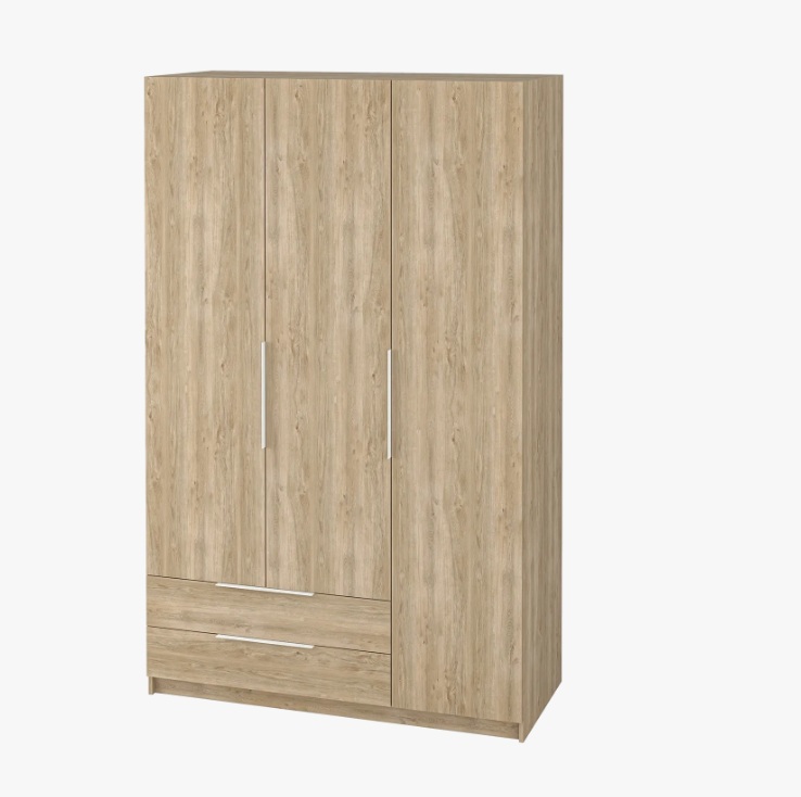 Armario Oslo 3P 2C 150cm - Imagen 2