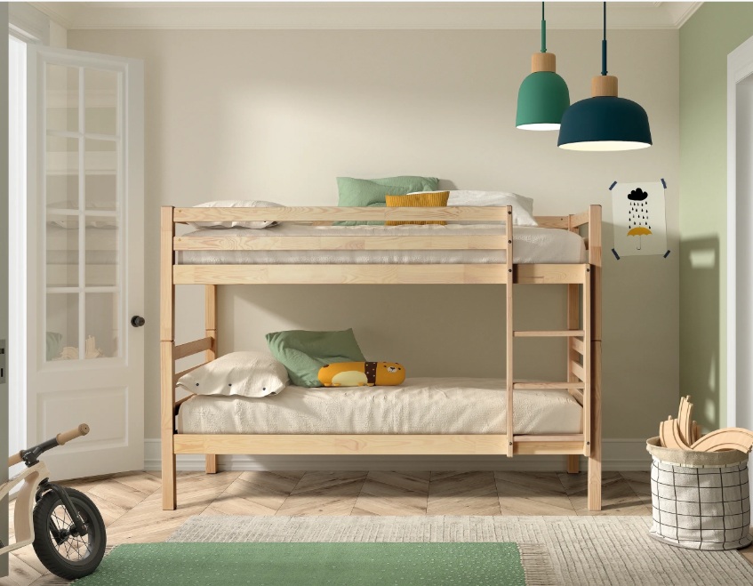 Litera de Madera 90x190